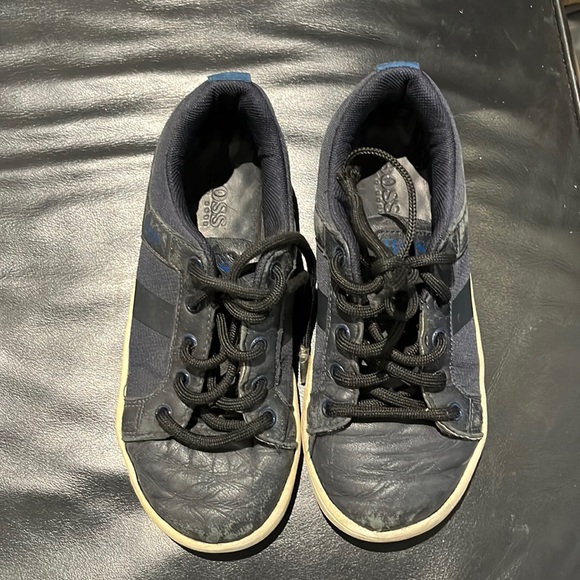Leather kids Boss Sneakers - Picture 1 of 6